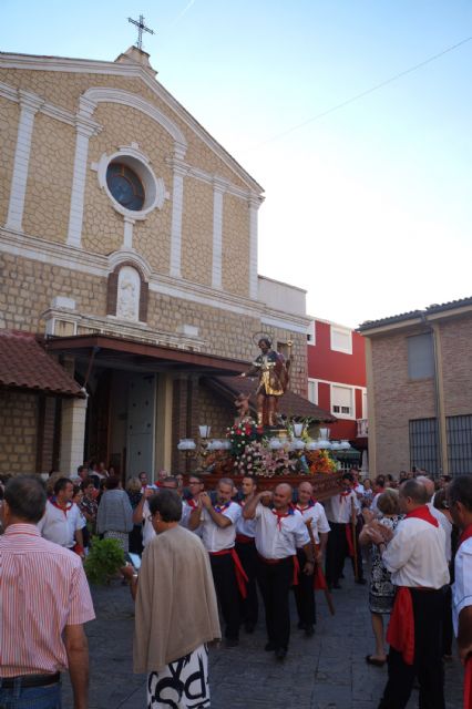 Ceutí devolvió a San Roque a su ermita en una jornada de fiesta