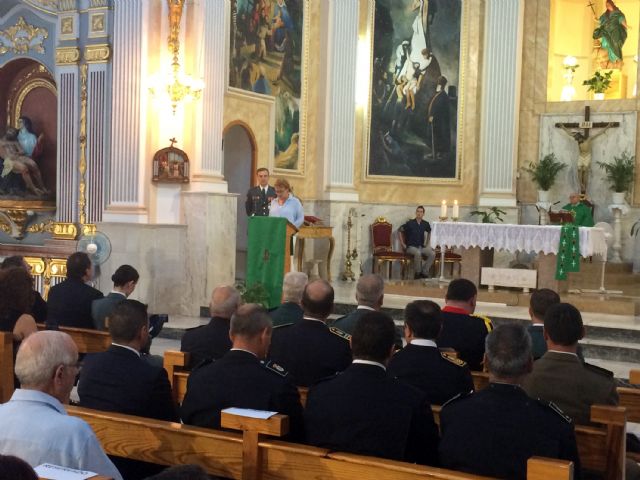 Ceutí acoge la celebración de la festividad de la Patrona de la Guardia Civil