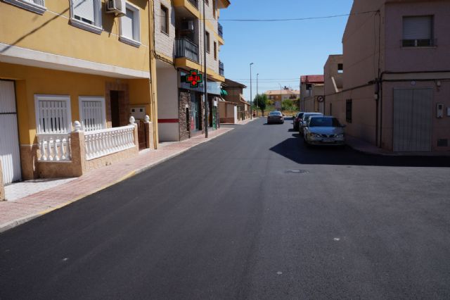 Finalizan las obras del colector de la calle Tejera de Ceutí