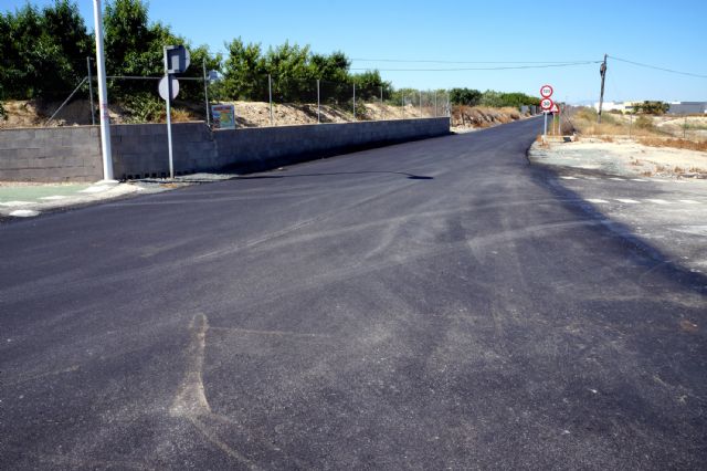 El Gobierno regional arregla el camino de Los Julios de Ceutí