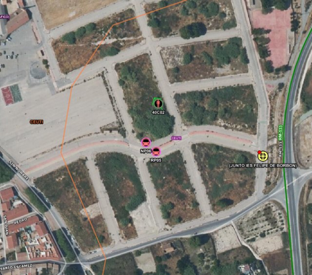 Servicios de emergencias extinguieron un incendio de cañas y matorral en Ceutí