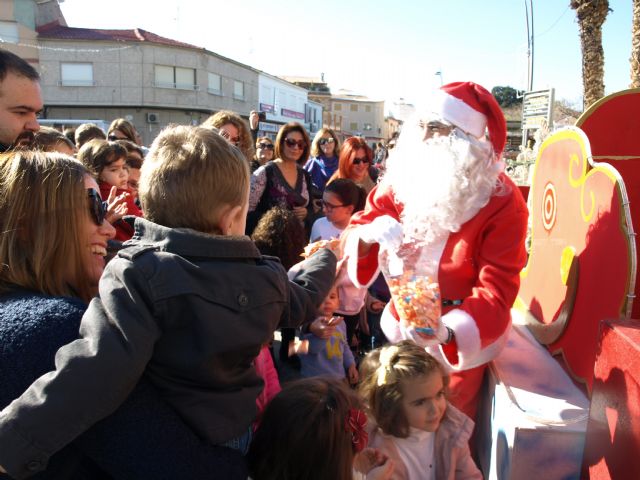 Los niños de Ceutí y los Torraos reciben a Papa Noel