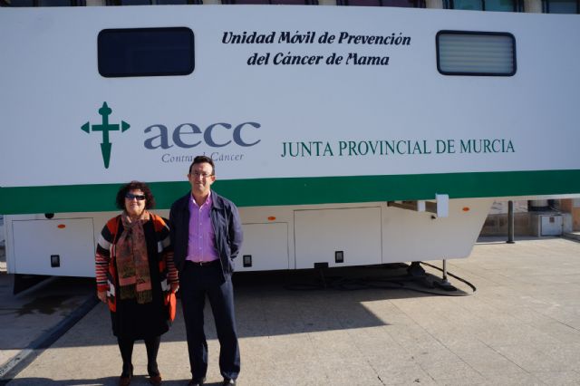 Comienza en Ceutí la campaña de prevención del cáncer de mama para chequear a 725 mujeres