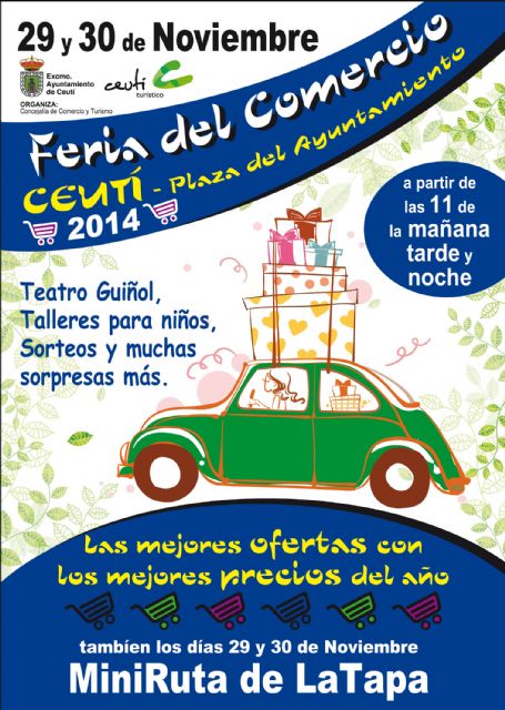 Grandes descuentos en la 'Feria del Comercio' de Ceutí, que también contará con una 'Ruta de la Tapa' mini