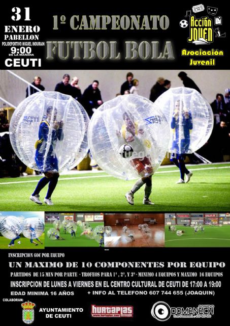 Ceutí se prepara para acoger el 'I Campeonato de Fútbol Bola' local