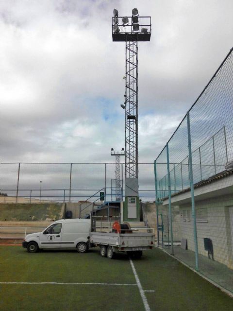 El Polideportivo Municipal de Ceutí recupera su iluminación