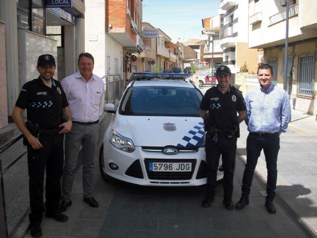La Policía Local de Ceutí suma otro vehículo a su flota de servicio