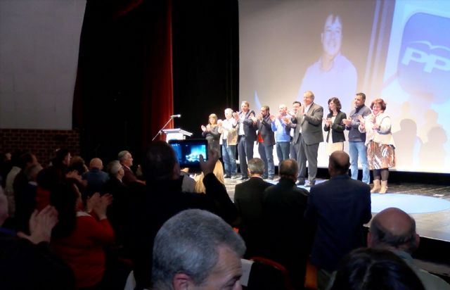 El 'popular' Juan Felipe Cano presenta su candidatura a la reelección en la alcaldía de Ceutí