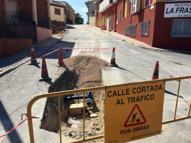 El Ayuntamiento de Ceutí acomete la renovación de la red de abastecimiento de agua potable