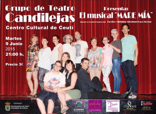 El grupo teatral 'Candilejas' de Ceutí homenajeará el musical 'Mamma Mia'