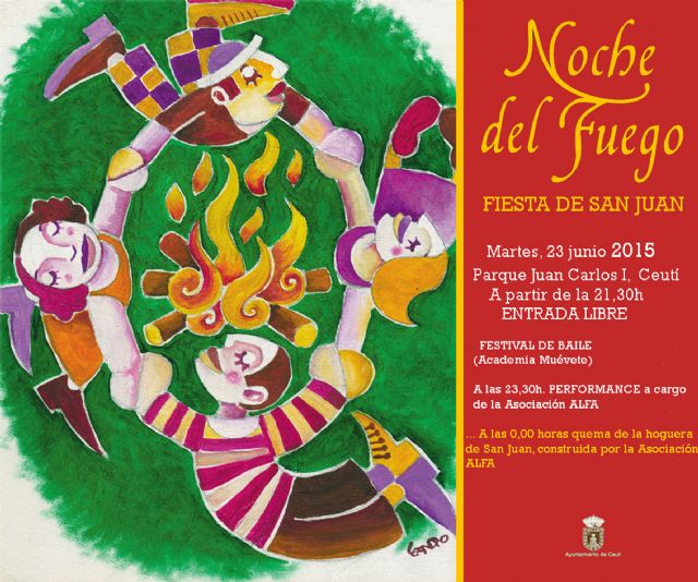 Ceutí vivirá la mágica 'Noche del Fuego' para celebrar la festividad de San Juan