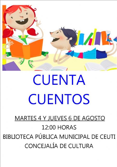La Biblioteca Municipal de Ceutí organiza dos cuentacuentos para el mes de agosto