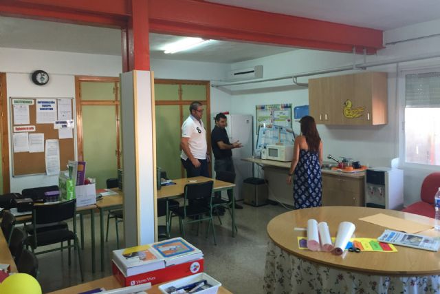 El colegio 'San Roque' de Ceutí estrena comedor este curso