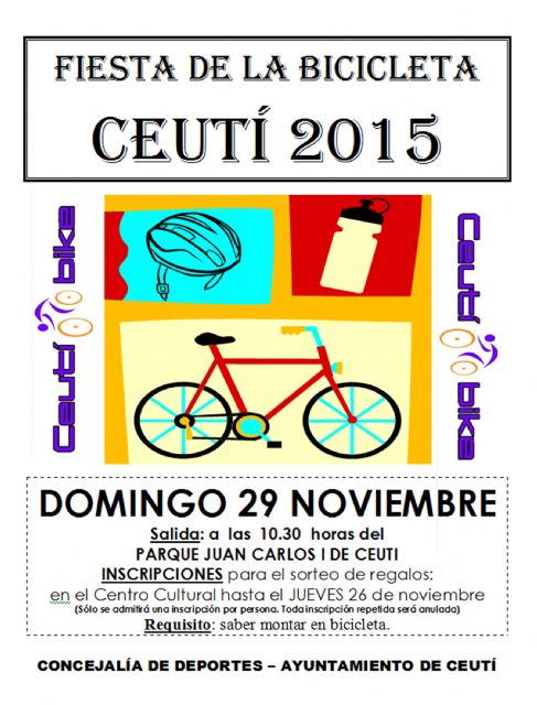 La 'Fiesta de la Bicicleta' vuelve un año más a Ceutí para todas las edades